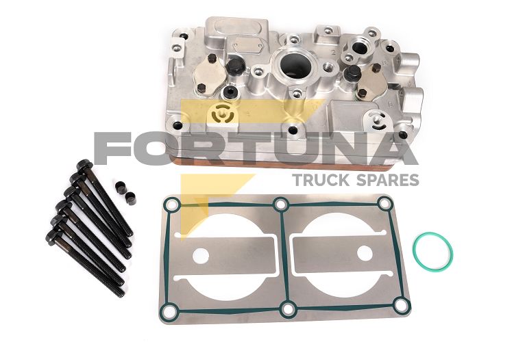 Imagem do produto CABECOTE COMPRESSOR AR 2 CIL. SCANIA S5 P.G.R > 2013>-COMPL. - Cód: FAP-10655